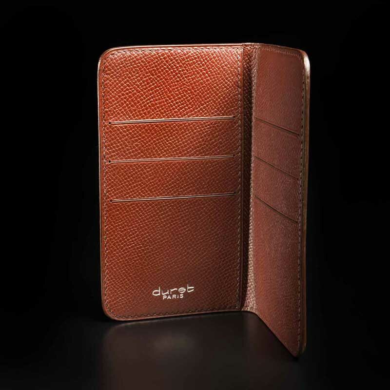 porte-cartes en crocodile gold 3
