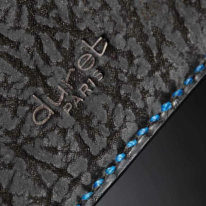 porte-cartes en requin nubuck anthracite 4