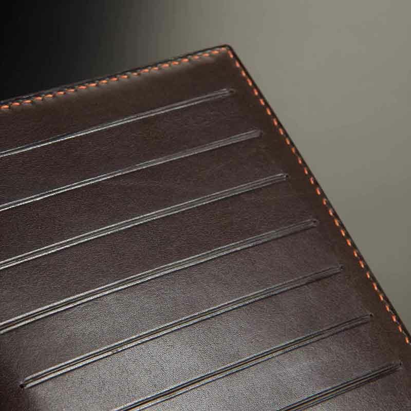 portefeuille en veau chocolat 4