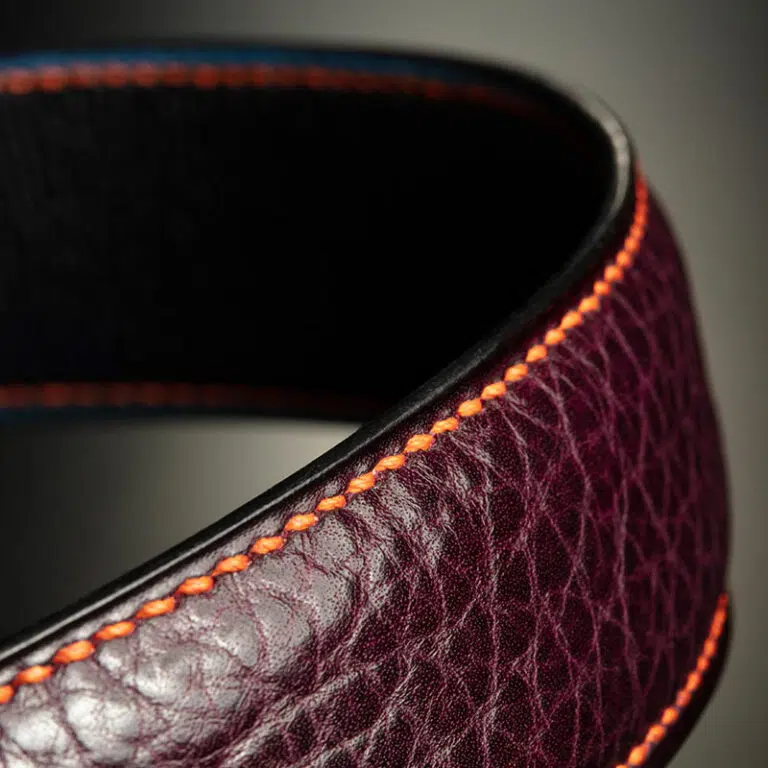 Sac Messenger Saddle Cuir De Veau Grainé Noir